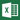 Excel document icon