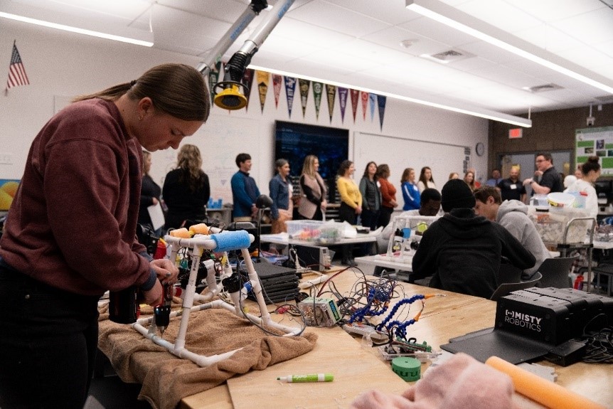 Educators develop teaching skills through robotics workshop