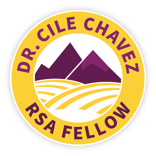 Dr Cile Chavez RSA Fellow emblem