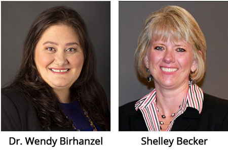 Dr. Wendy Birhanzel and Shelley Becker